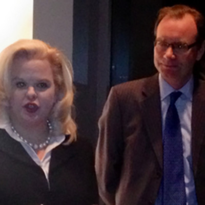 Michele Combs with British consulate